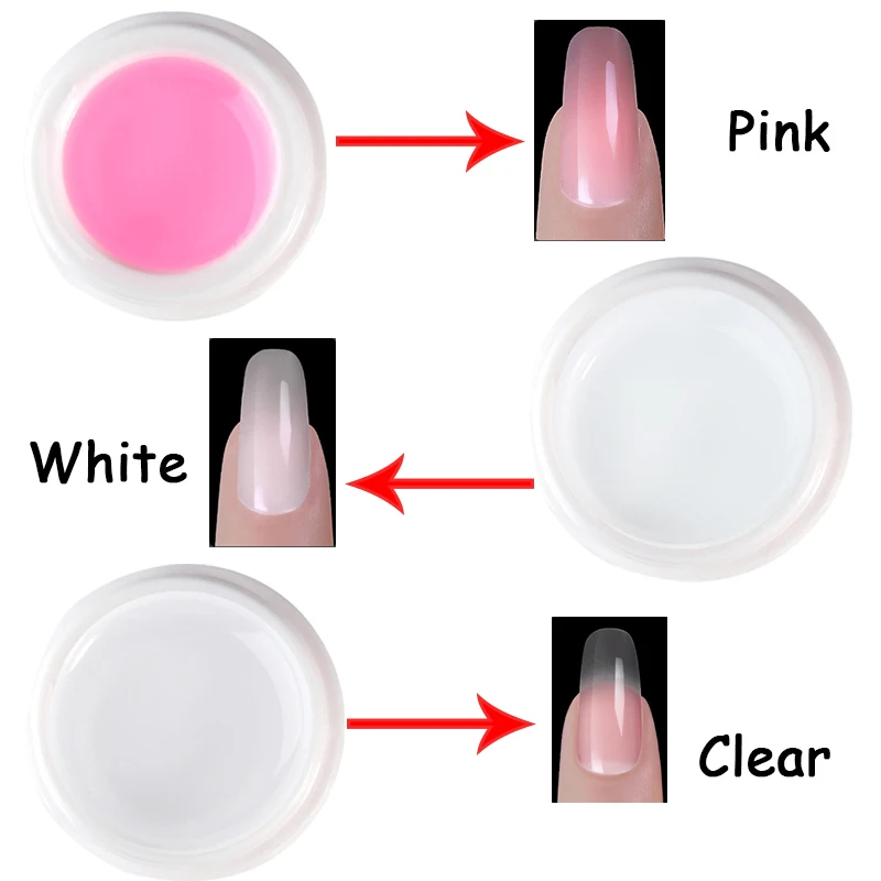 Набор для ногтей 24 Вт/48 Вт/54 Вт Светодиодная УФ лампа 12 Цветной Гель лак акриловый