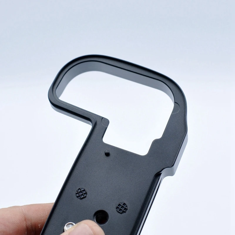

Hot 2X Quick Release L Plate Bracket Holder Hand Grip for Canon EOS R5 EOS R6 for Arca Swiss Tripod Ballhead,Black & Red