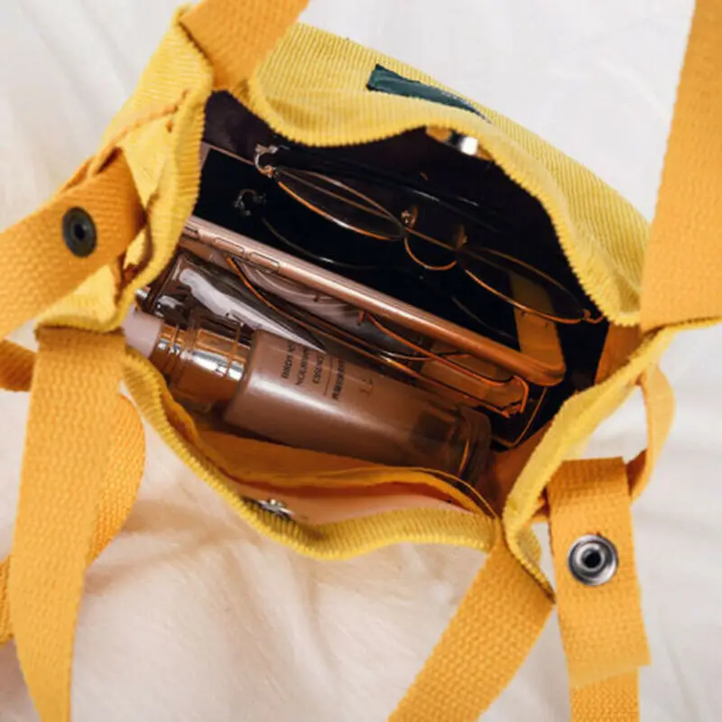 

AU Women Corduroy Shoulder Bag Tote Package Crossbody Bags Satchel Handbag Gift