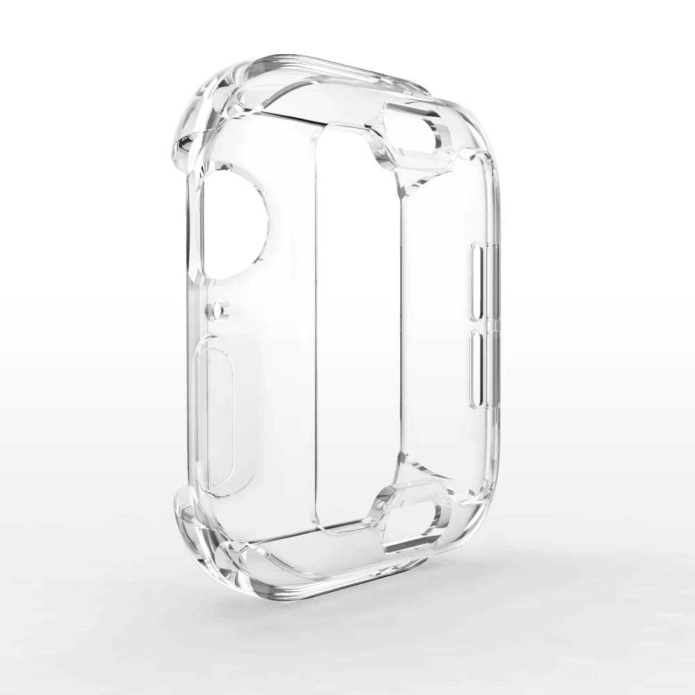 Прозрачный мягкий чехол из ТПУ для Apple Watch 40 мм 44 iWatch серии 4 5 силиконовая защитная