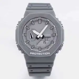 Hot Selling Brand New 2100 LED Digital Multifunction Watch Causal Sport
Wristwatch Dual Display Silicon Strap For Women Men