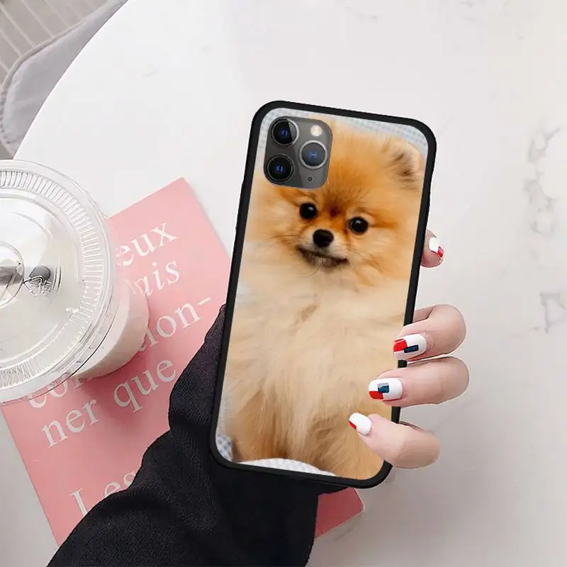 

Pomeranian dogs dog Phone Cases for iPhone 11 12 mini pro XS MAX 8 7 6 6S Plus X 5S SE 2020 XR