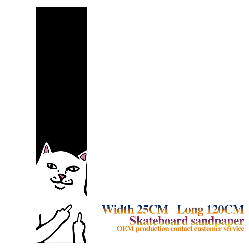 Скейтборд 120*25 см наждачная бумага скейтборд скутер Круизер Лонгборд наклейка