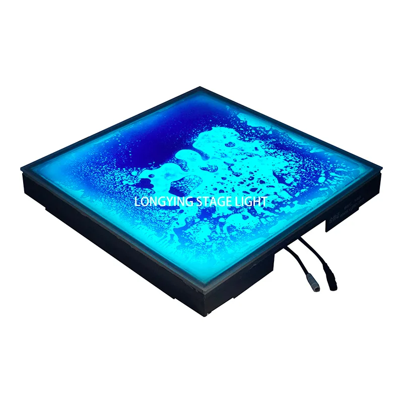 50x50 см RGB жидкий эффект СВЕТОДИОДНЫЙ танцпол диско КТВ светильник сценический ing
