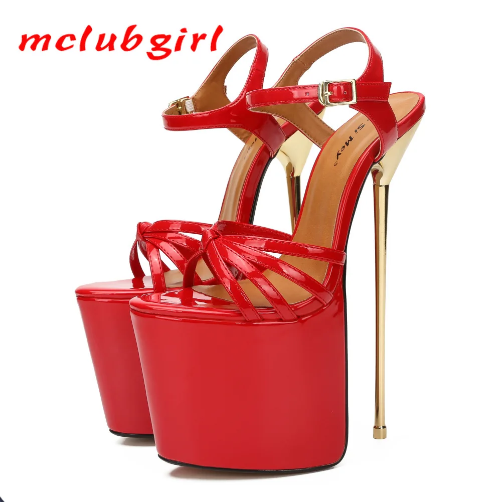 Mclubgirl/женские пикантные вечерние туфли лодочки на платформе Модные женские