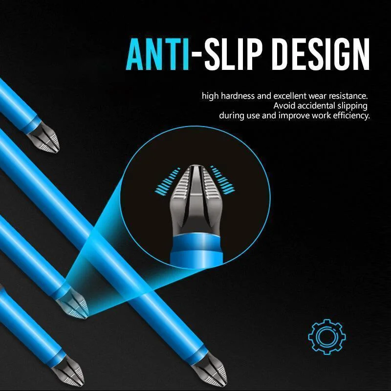 

CROSS Bit DRILL Head Screwdriver Hand Tools Anti-Slip Electric Hex Shank Magnetic