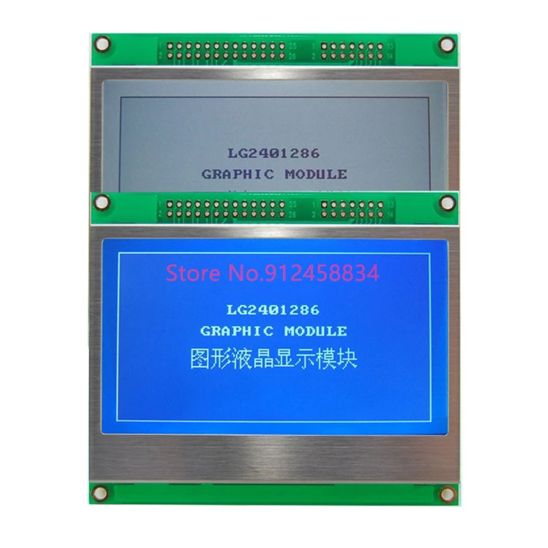 Сенсорная панель 240128 COG UC1608X SPI 3 В или 5 модуль ЖК-дисплея с широкой температурой