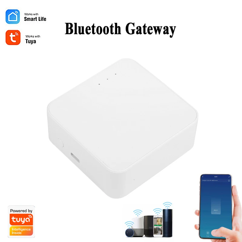 Умный беспроводной шлюз Tuya совместимый с Bluetooth удаленное управление через