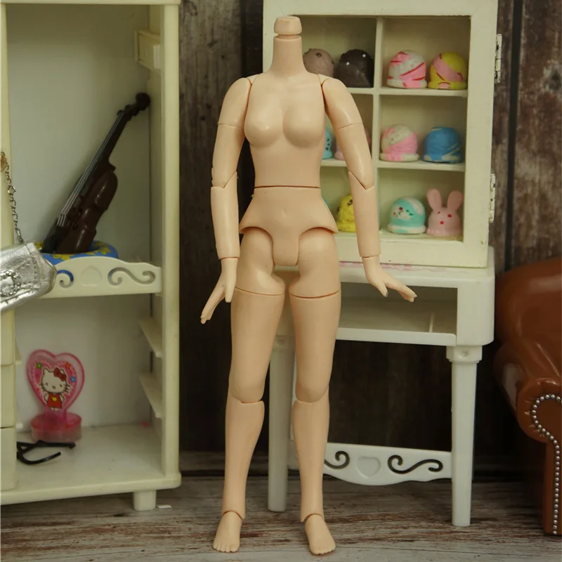 

1/6 Dolls Parts Accessories 19 Joints Nude Body for ICY DBS Blyth Doll Girl Toys for Kids