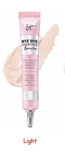 It Cosmetics BYE под глазами увлажняющий крем для век макияж базовый крем для глаз макияж Осветление кожи - Цвет: Черный