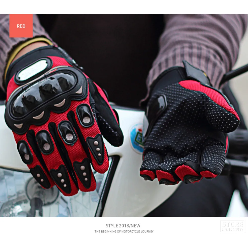 

Motorcycle Gloves Full Finger Protective Gloves Anti-drop Anti-skid Wear Thickened Riding Gloves Unisex Winter Moto Gloves