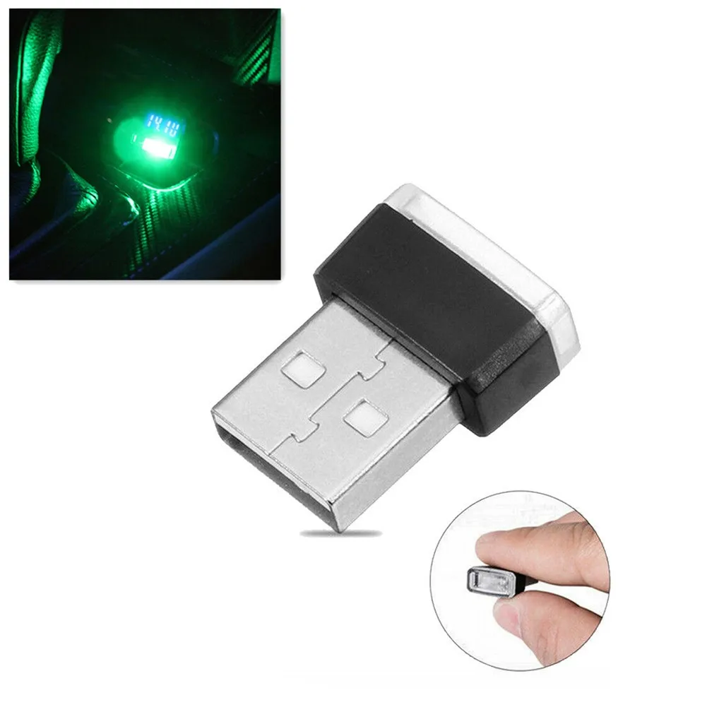 

2*1.5*0.8cm USB LED Car Interior Lamp Neon Atmosphere Ambient Light Bulb Accessories Mini USB LED Lights