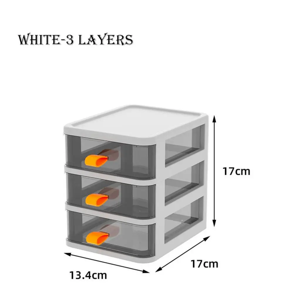Makeup Organizer Clear Jewelry Cosmetics Accessories Storage Drawer Box With Handle Transparent Container For Home Stu | Дом и сад