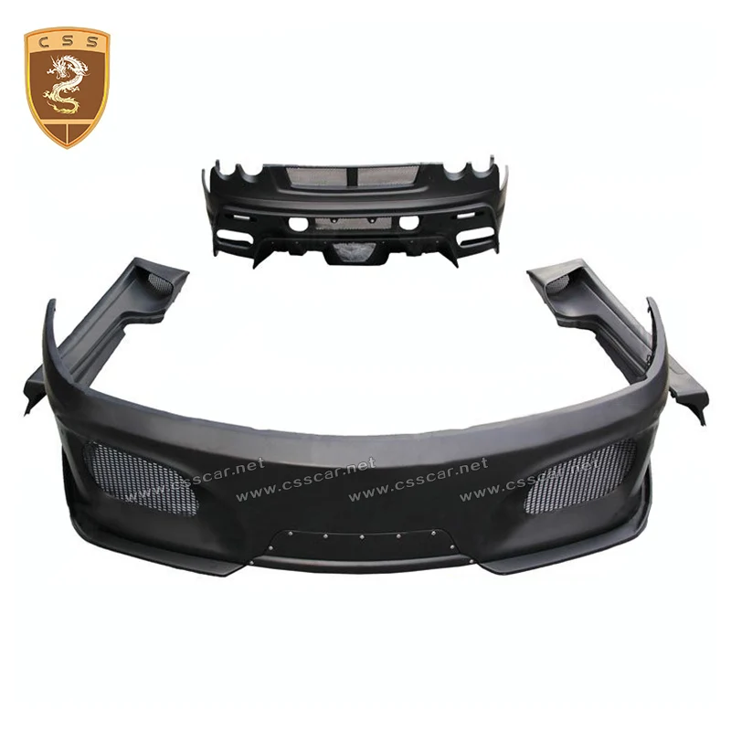 Передний Задний бампер боковая юбка из стеклопластика комплект кузова для