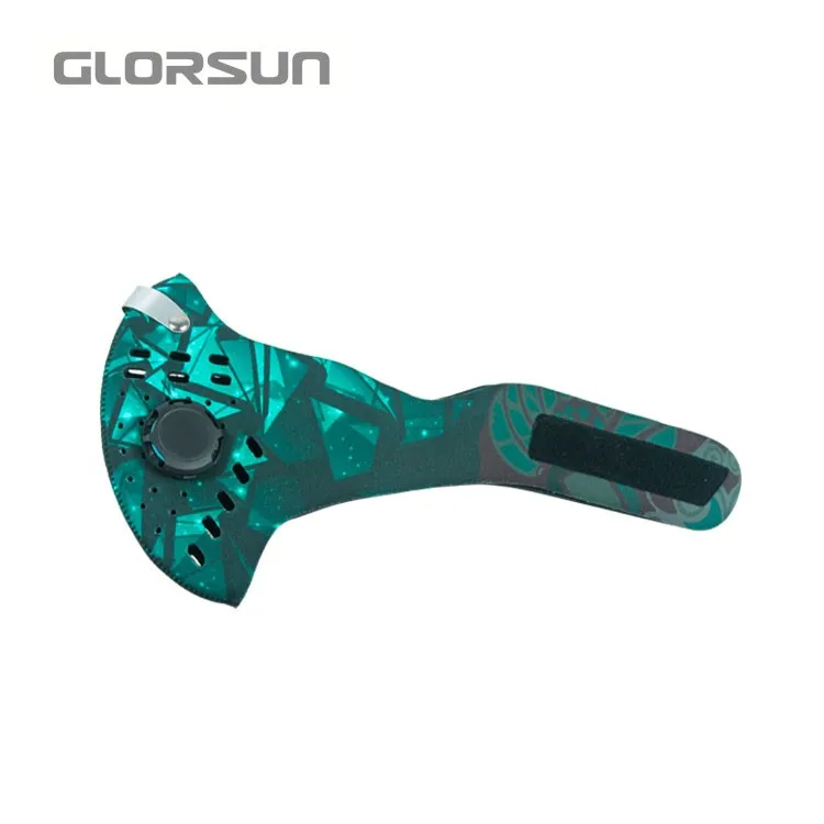 005E041 GLORSUN маска на заказ из неопрена n99 Пылезащитная pm2.5 велосипедная маска n95 воздушный фильтр против запаха смога модная пыльцевая маска - Цвет: 005E041