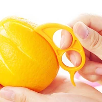 2pcslot convenient orange skin opener easy lemon skin peeling tool food graded pp fruit skin peeler tools tackle accessories