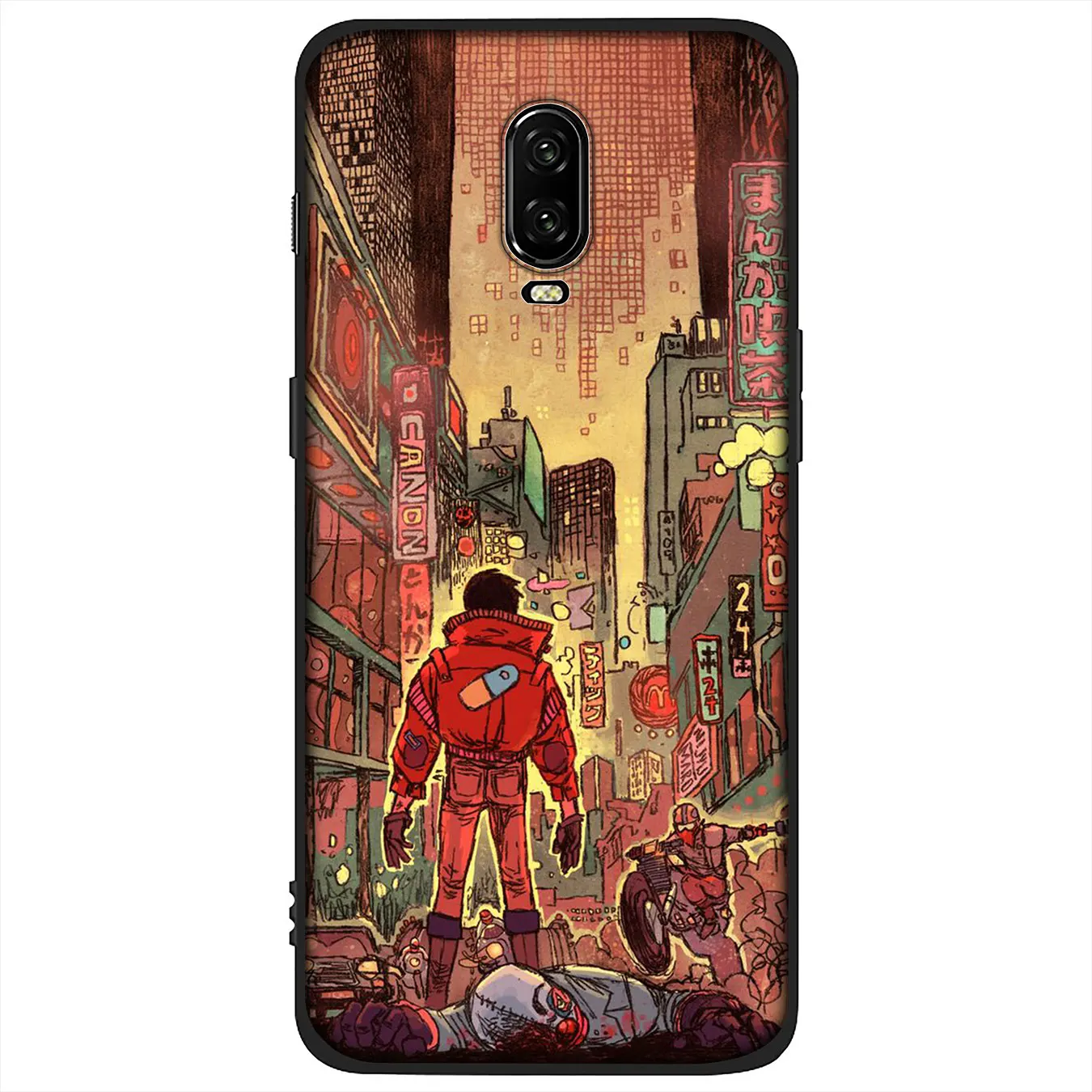 IYICAO мультфильм Akira аниме Мягкий Силиконовый ТПУ черный чехол для телефона OnePlus 7T 7
