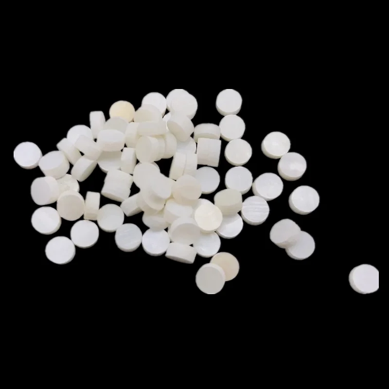 50/200pcs 4/5/6*2mm Abalone Shell Guitar Fretboard Dots Colourful White Pearl Inlay Dot | Спорт и развлечения