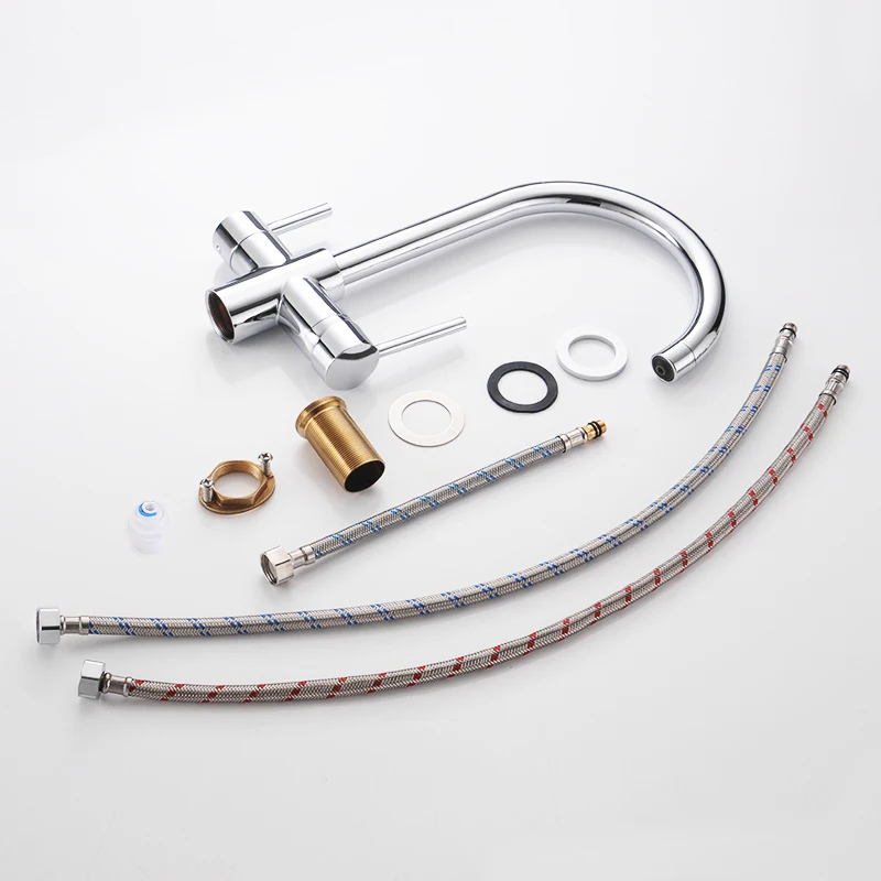 кухонный смеситель для кухни Кухонный кран 360 градусов вращение фильтрованная