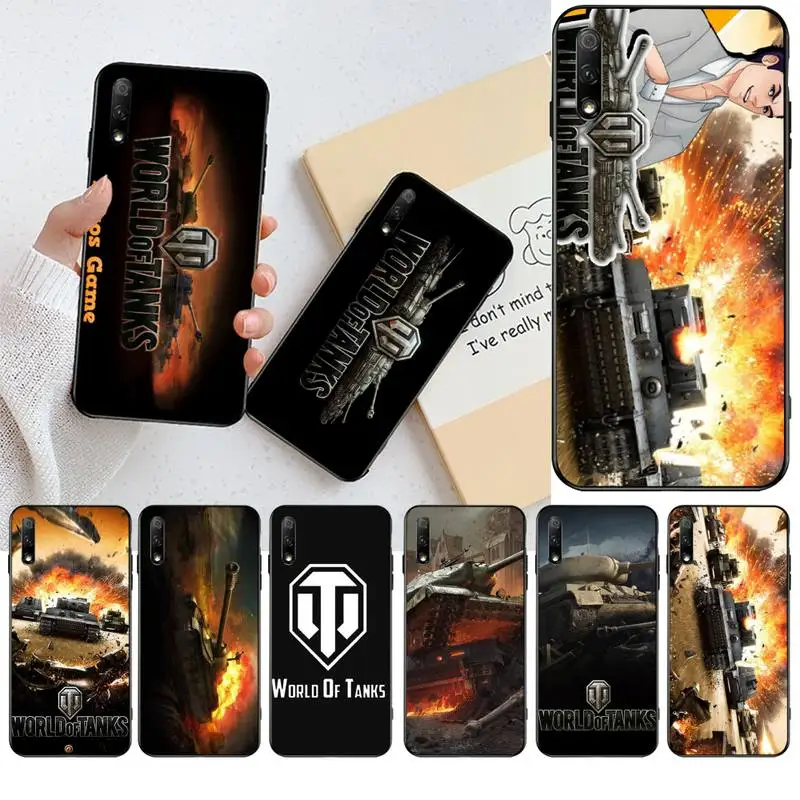Чехол CUTEWANAN world of танки для телефона Huawei Honor 20 10 9 8 8x 8c 9x 7c 7a Lite view pro|Бамперы| |