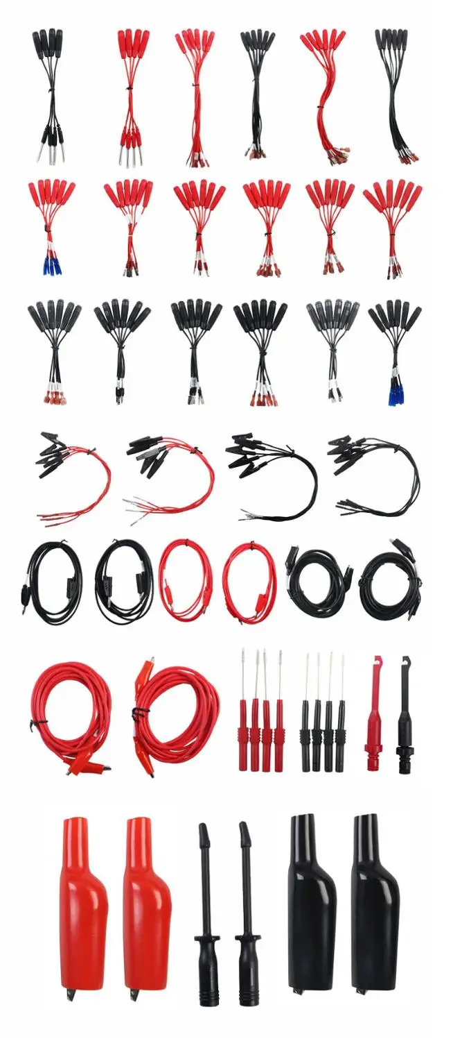 148pcs Set Car Circuit Test Power Probe Wiring Cable Accessories Kit SRS Connector Alligator Clips | Автомобили и мотоциклы
