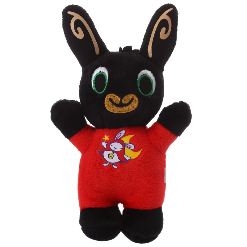 Bing Bunny плюшевая игрушка Sula Flop Hoppity Voosh Bing coco животные друг Мягкая кукла Peluche Игрушки для детей на день рождения рождественские подарки - Цвет: Red Bing 35cm