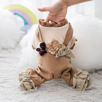 pet clothes puppy dog costume pet jumpsuit chihuahua pets dog clothes for small dogs girl clothing for winter clothes for dogs