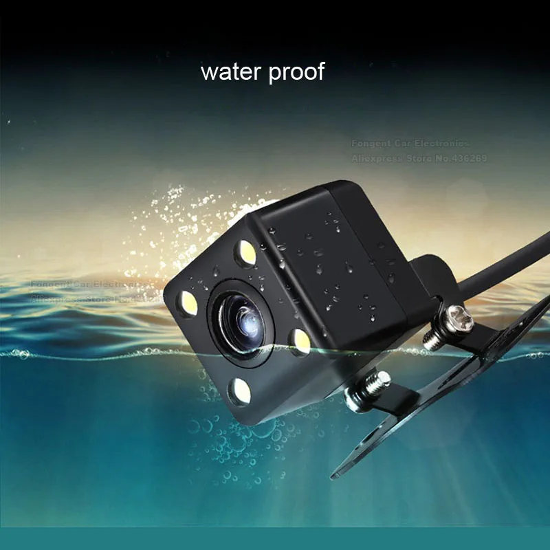 Система помощи при парковке Автомобильная камера заднего вида CCD светодиодный