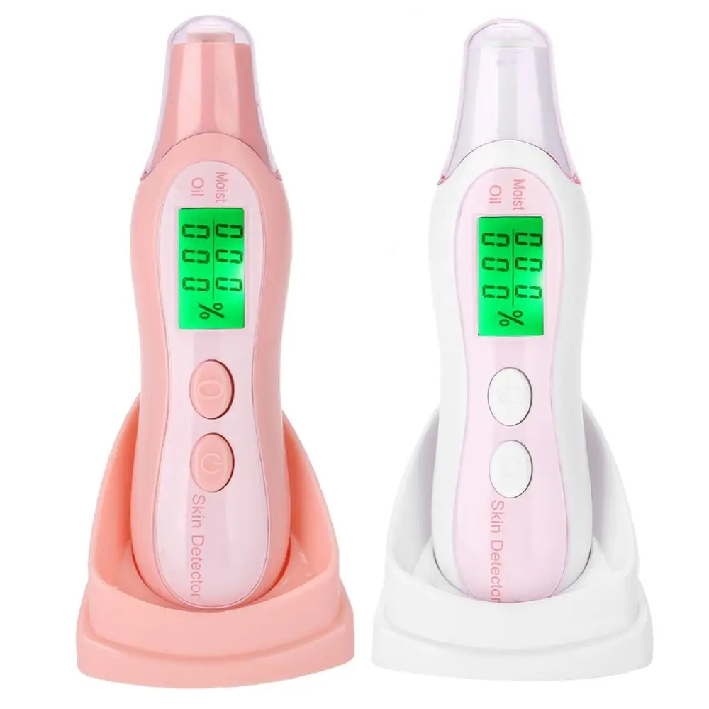 

LCD Digital Skin Moisture Tester Detector Analyzer Monitor Display Personal Facial Skin Moisture Analyzer Care Tools Monitoring
