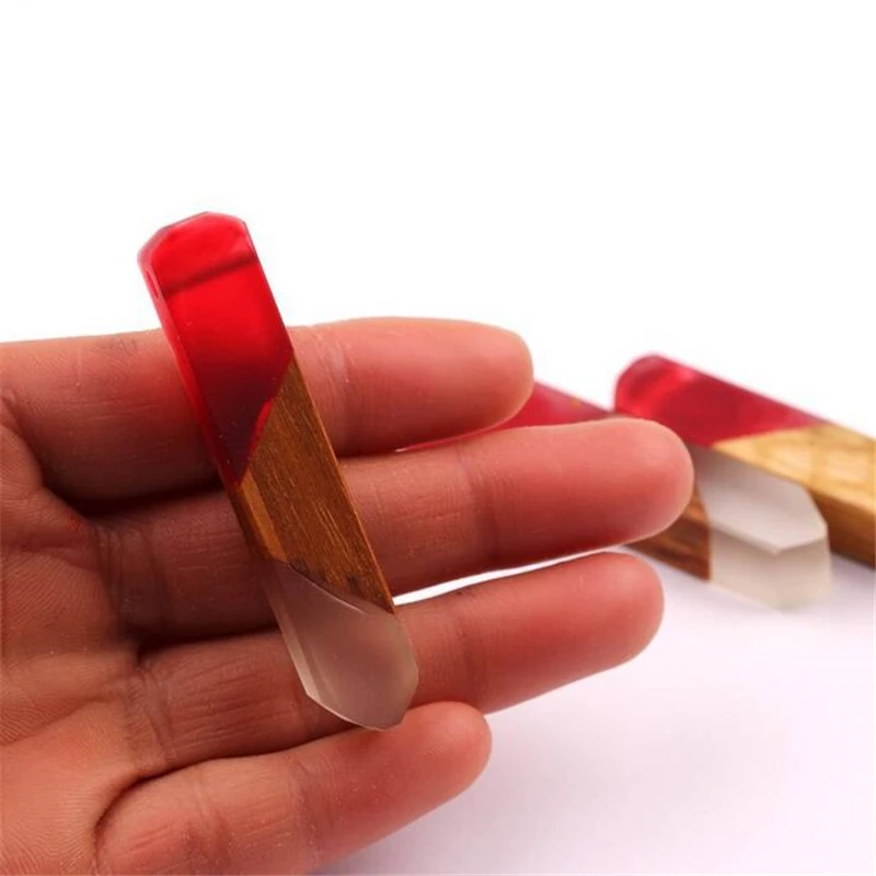 

10pcs/lot new creative resin wood geometric charms connectors for diy fashion earrings necklace pendant jewelry accessories
