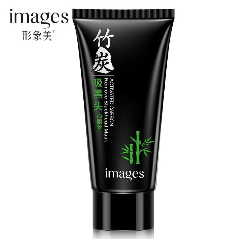 Маска для удаления черных точек на носу с бамбуковым углем|face care|black mask acneblackhead |