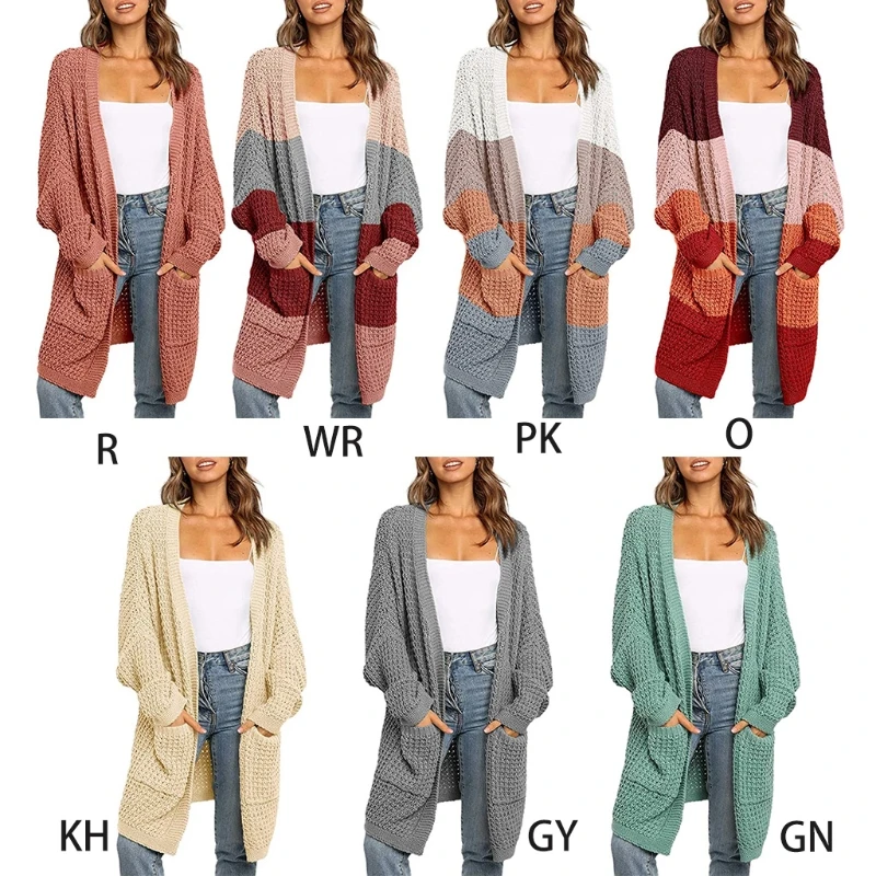 Женский длинный кардиган с рукавами летучая мышь| |