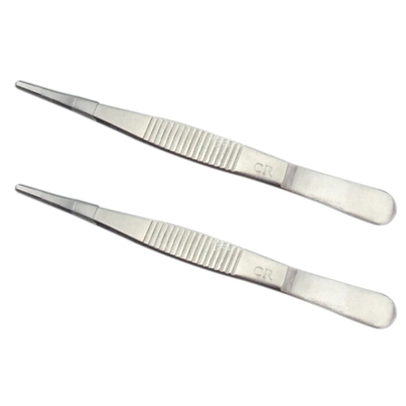 

2X tweezers 14 cm tweezers of instruments