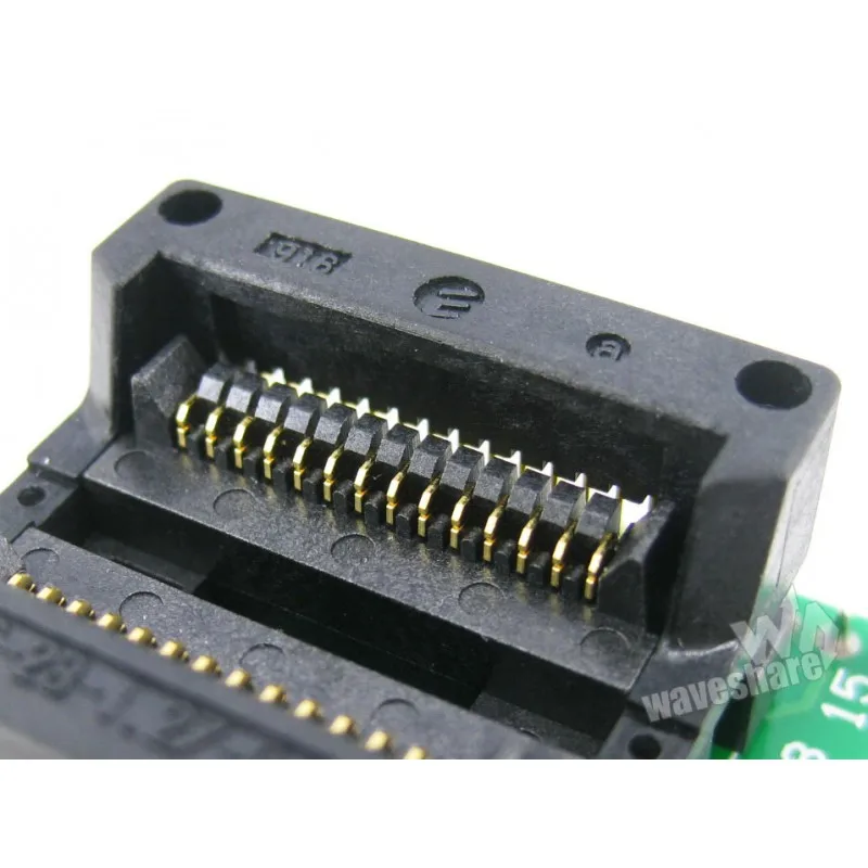 SO28 SOIC28 SOP28 до DIP28 (A) Φ Enplas IC АДАПТЕР тестовый разъем 1 27 мм Шаг 7 5 ширина | Электронные
