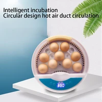 9 eggs incubator euusauuk plug automatic temperature control hatchery brooder with led lamp for duck chicken bird quail