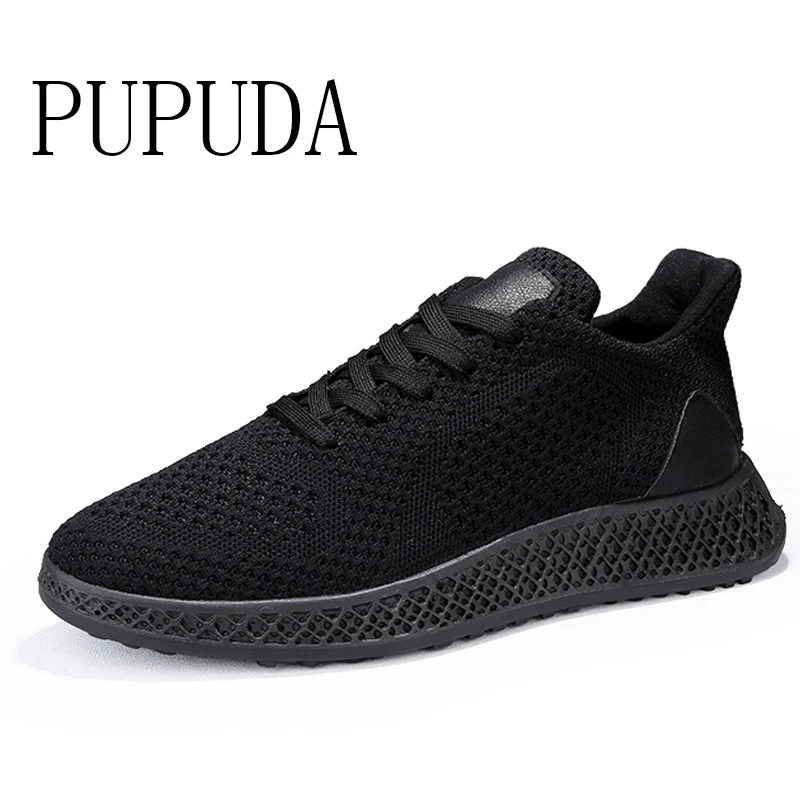 

PUPUDA summer new sneakers men lightweight sport casual shoes breathable comfortable running shoes men classic outdoor sneakers