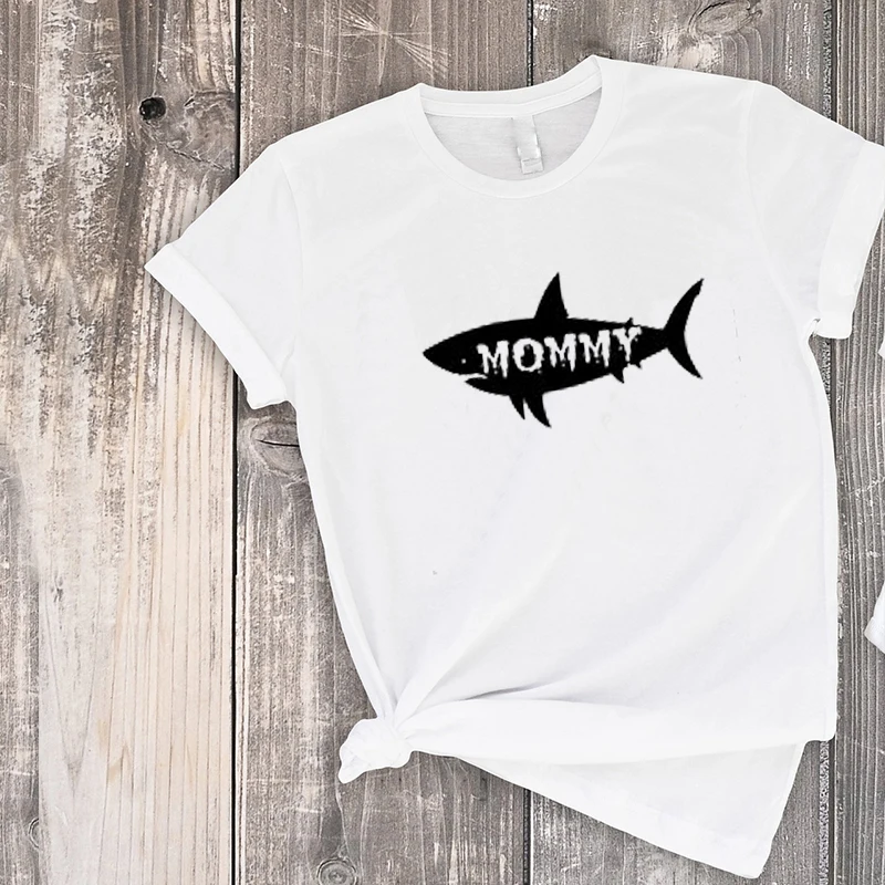 matching outfits daddy and son clothes 2020 family tshirt dad baby tee shark shirts bestfriend tops | Мать и ребенок