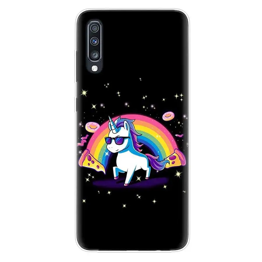 Rainbow Unicorn Fashion Soft Bumper Phone case For Redmi S2 Y3 7A K20 Note 7 7S 6 Pro 5 4 4X Pocophone F1 9 SE 9T A2 8 Lite |