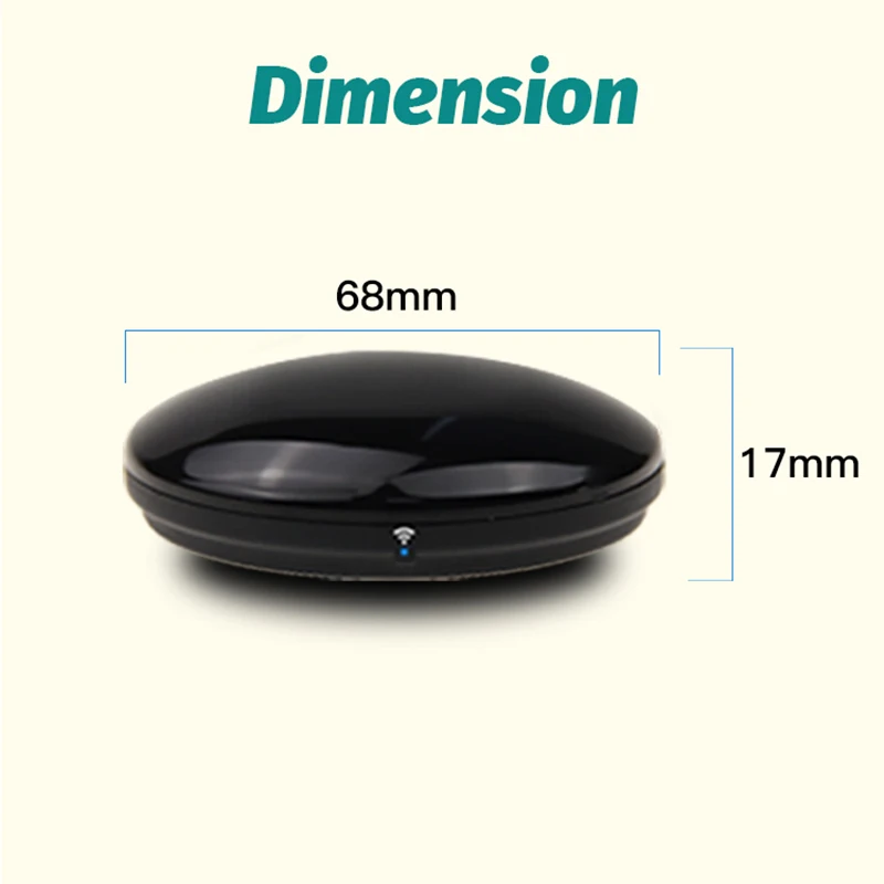 

2 Pcs WiFi IR Infrared Smart Remote Control Hub Wireless IR Controller Tuya Smart Life APP Voice Control Alexa Google Home