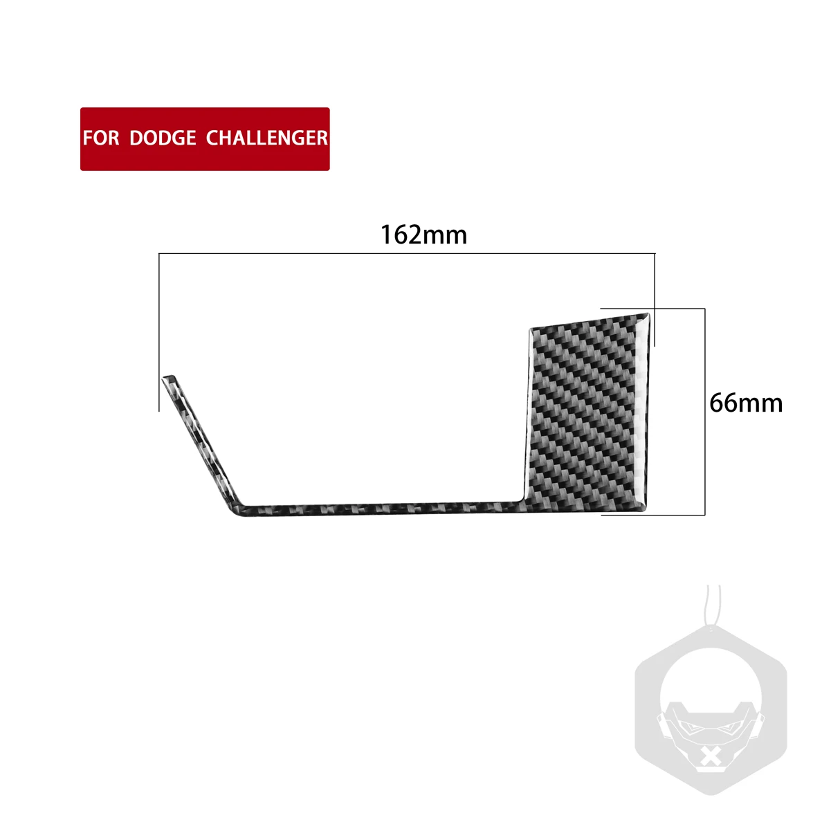 

Center Control Charing Port Cover Trim Sticker for Dodge challenger 2008-2014 Stylish Interior Decoration Car Accessories LHD