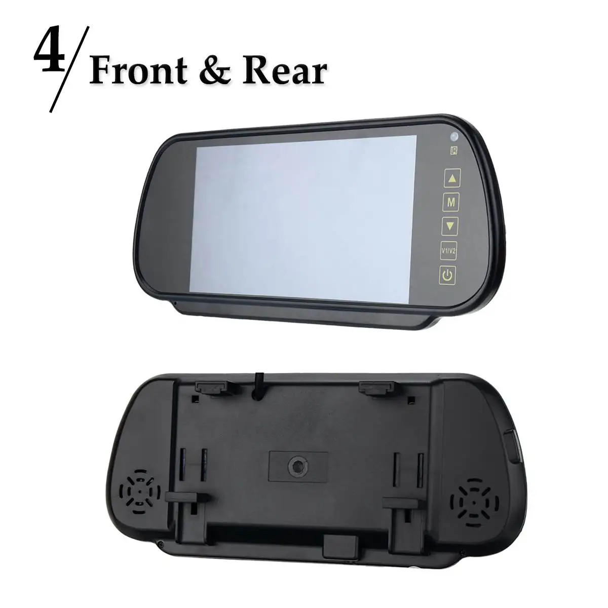 

Universial HD Car Rear View Camera 7" LCD Mirror Monitor Kit Reverse Backup Parking 170 Degree IP67