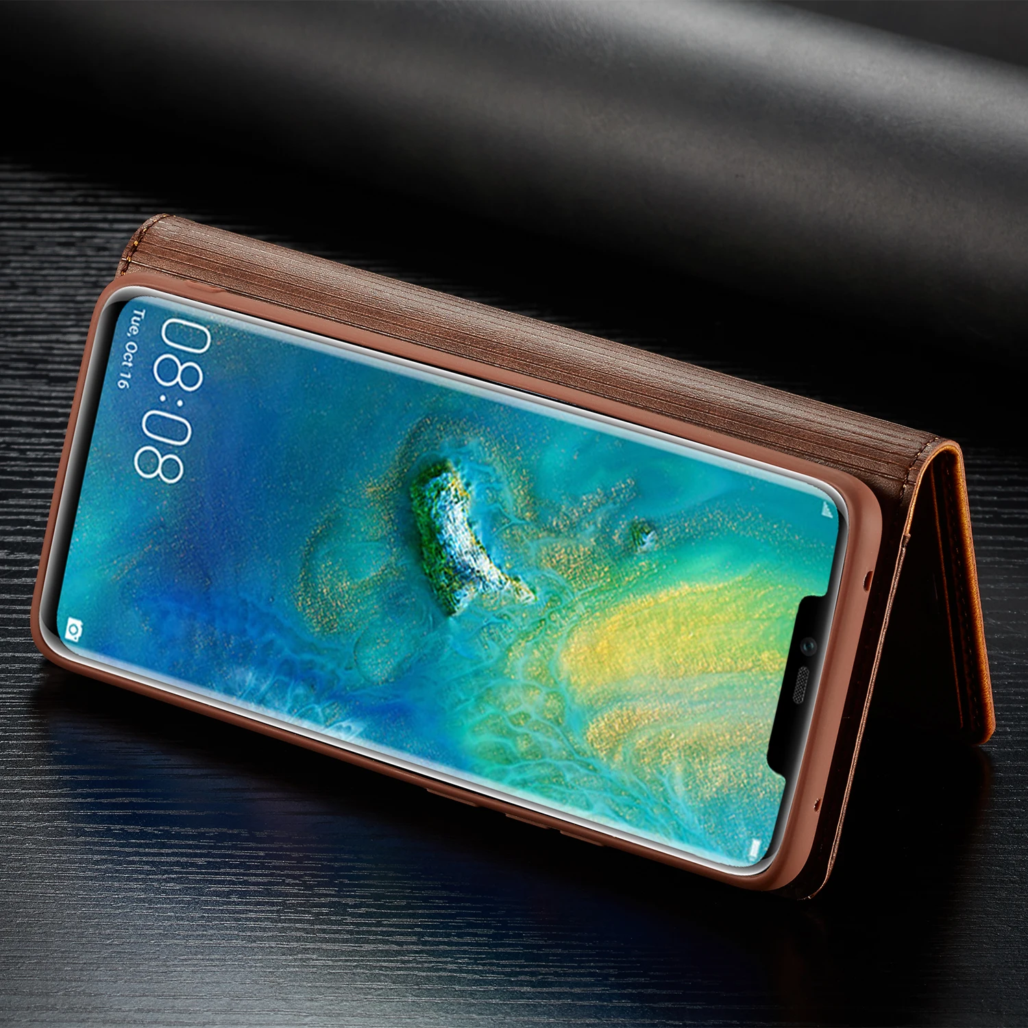Чехол для телефона huawei mate 20 Pro Бизнес роскошный с магнитной застежкой кожа +