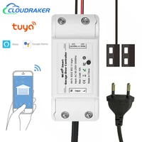 tuya smart garage door opener controller wifi switch app remote control timer works with alexa google home voice commands