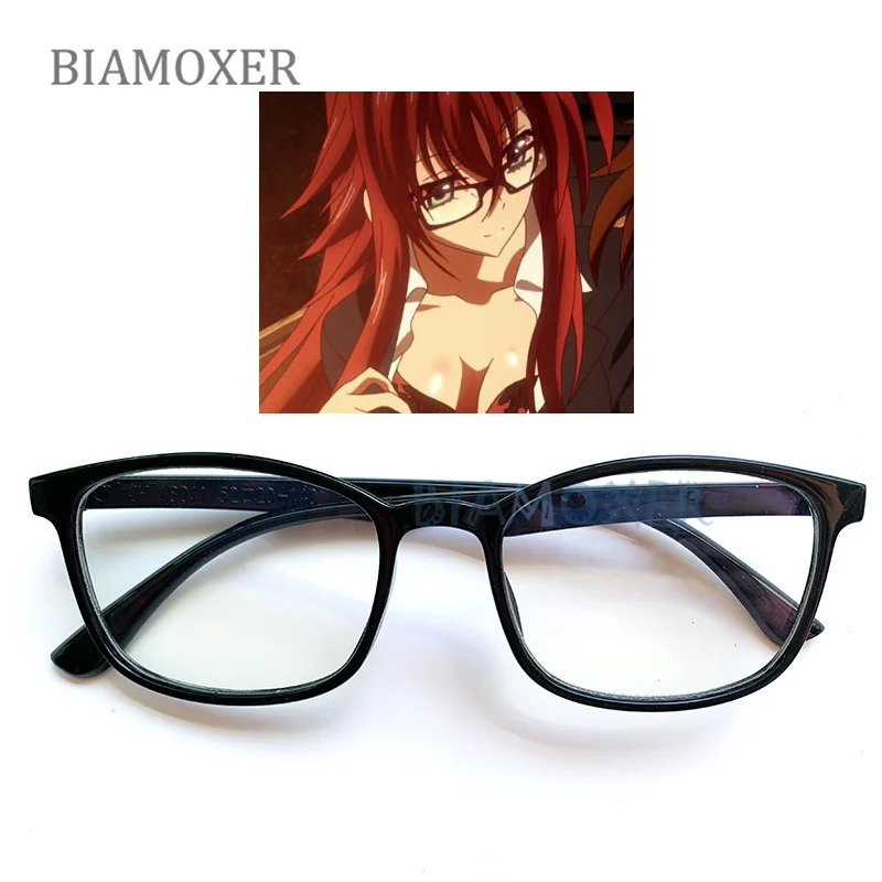 Черные очки Rias Gremory для косплея старшей школы Dxd аксессуары | Тематическая одежда