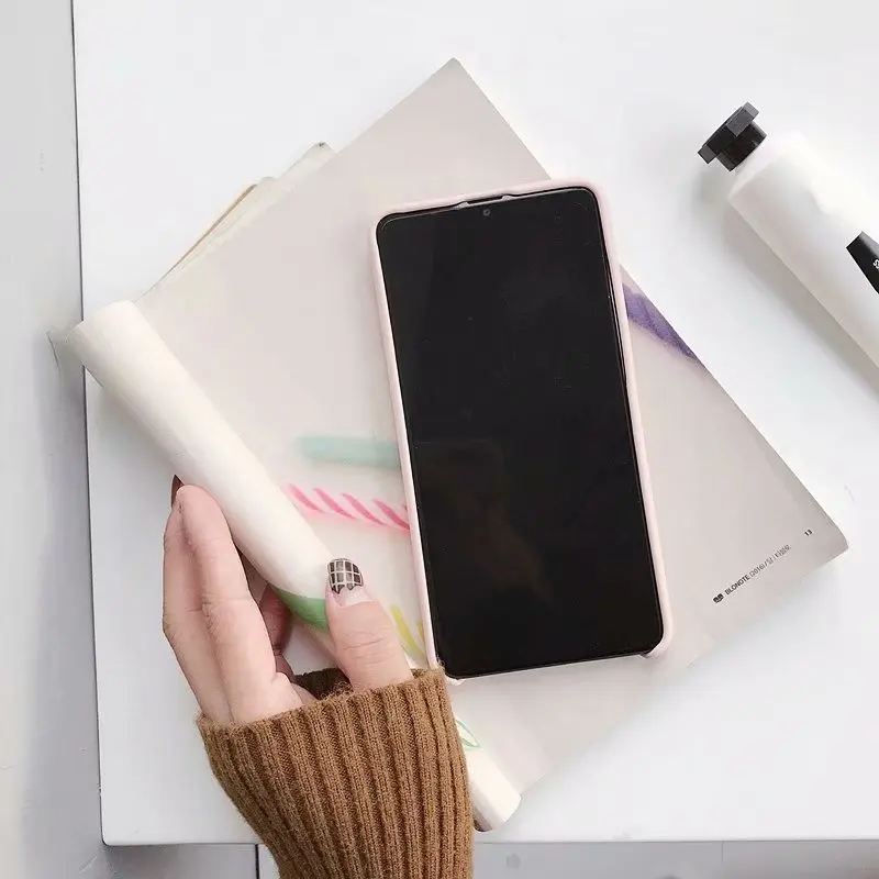

HYSOWENDLY Macaron Phone Case for Huawei P10 Plus Mate 20 Lite P20 P30 Pro Solid Liquid Colors Cover for Huawei Nova 2s 3 4 Capa