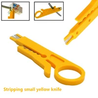 portable wire stripper knife crimper pliers crimping tool cable stripping wire cutter multi tools cut line pocket tool