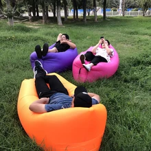 Высококачественная быстрая Складная Лампа, спальный мешок, водонепроницаемый надувной диван для отдыха, кемпинг, спальная кровать, взрослый стул для пляжного отдыха