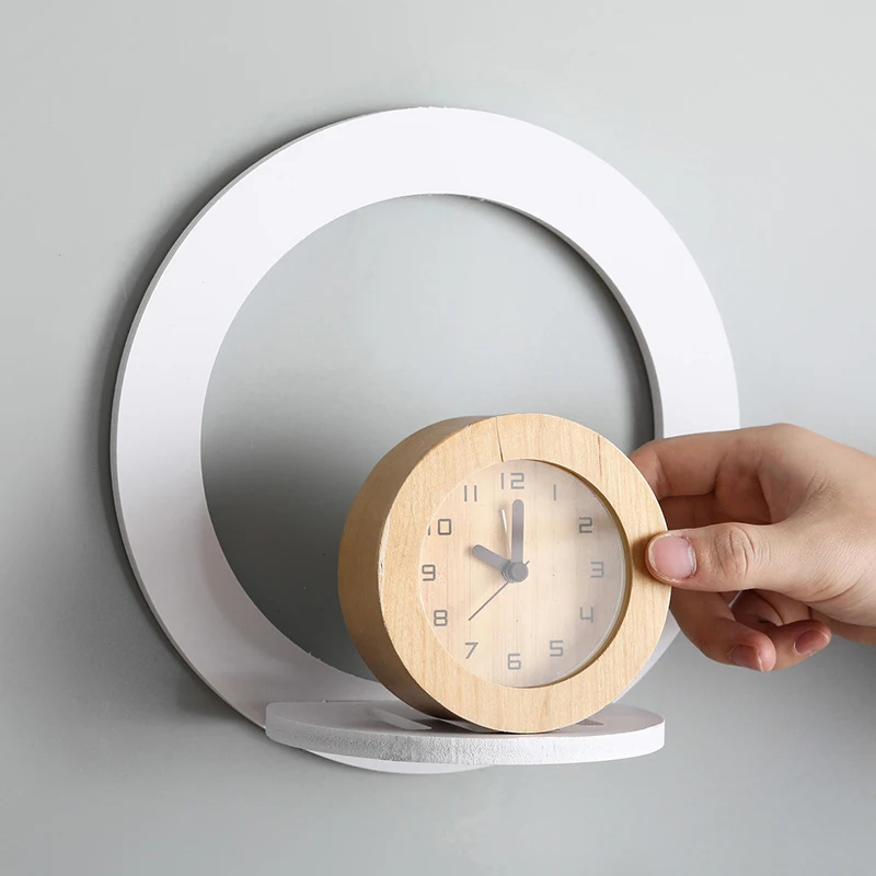 4 шт./компл. Настенная ПВХ стойка для хранения скандинавские украшения дома полка