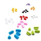 Мягкий силикон для Macbook New Air 13 2020 M1 Chip A2337 Air 13 2020 A2179 Пылезащитная заглушка USB порты Пылезащитная заглушка 2 упак.лот