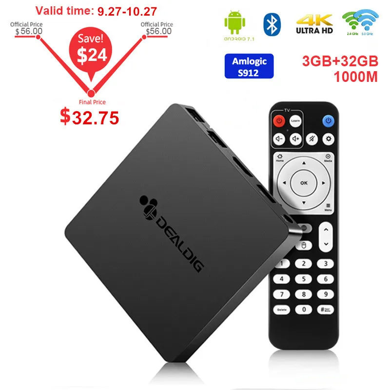 3GB DDR4 32GB Highdig BOXD6 ТВ приставка Android 7,1 3 Гб DDR4 32 Гб Amlogic S912 Восьмиядерный приставка 1000M 4K BT4.0 коробка 7 Allwinner H6 2 Гб DDR4+ 16G - Цвет: 3GB DDR4 32GB